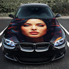 Cute Girl Hood Wrap – Custom Vinyl Decal for Cars, Trucks & SUVs