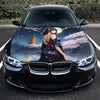 Cute Japanese Girl Hood Wrap – Custom Vinyl Decal for Cars, Trucks & SUVs