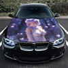 Cute Sexy Anime Girl Hood Wrap – Custom Vinyl Decal for Cars, Trucks & SUVs