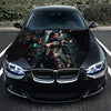 Cyberpunk Girl Hood Wrap – Custom Vinyl Decal for Cars, Trucks & SUVs