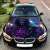 Cyborg Skeleton Hood Wrap – Custom Vinyl Decal for Cars, Trucks & SUVs, Skull