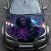 Cyborg Skeleton Hood Wrap – Custom Vinyl Decal for Cars, Trucks & SUVs, Skull