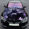 Dark Armored Warrior Hood Wrap – Custom Vinyl Decal for Cars, Trucks & SUVs