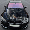 Dark Fallen Angel Hood Wrap – Custom Vinyl Decal for Cars, Trucks & SUVs