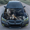 Dark Fallen Angel Hood Wrap – Custom Vinyl Decal for Cars, Trucks & SUVs