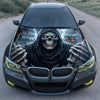 Dark Grim Reaper Hood Wrap Graphic – Custom Vinyl Decal for Cars, Trucks & SUVs