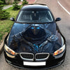 Dark Knight Hood Wrap – Custom Vinyl Decal for Cars, Trucks & SUVs