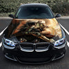 Demon Angel Hood Wrap – Custom Vinyl Decal for Cars, Trucks & SUVs