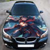 Devil Anime Girl Hood Wrap – Custom Vinyl Decal for Cars, Trucks & SUVs