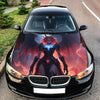Devil Girl Hood Wrap – Custom Vinyl Decal for Cars, Trucks & SUVs