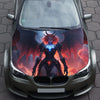 Devil Girl Hood Wrap – Custom Vinyl Decal for Cars, Trucks & SUVs