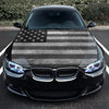 Distressed American Flag Hood Wrap – Custom Vinyl Decal for Cars, Trucks & SUVs