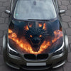 Dragon Fire Hood Wrap – Custom Vinyl Decal for Cars, Trucks & SUVs