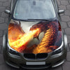 Dragon Fire Hood Wrap – Custom Vinyl Decal for Cars, Trucks & SUVs