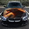Dragon Fire Hood Wrap – Custom Vinyl Decal for Cars, Trucks & SUVs XX