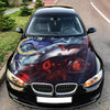 Dragons Battle Car Hood Wrap, custom car hood wrap, car hood decal, car hood sticker, hood wrap for cars, truck hood wrap, bonnets