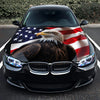Eagle American Flag Hood Wrap – Custom Vinyl Decal for Cars, Trucks & SUVs