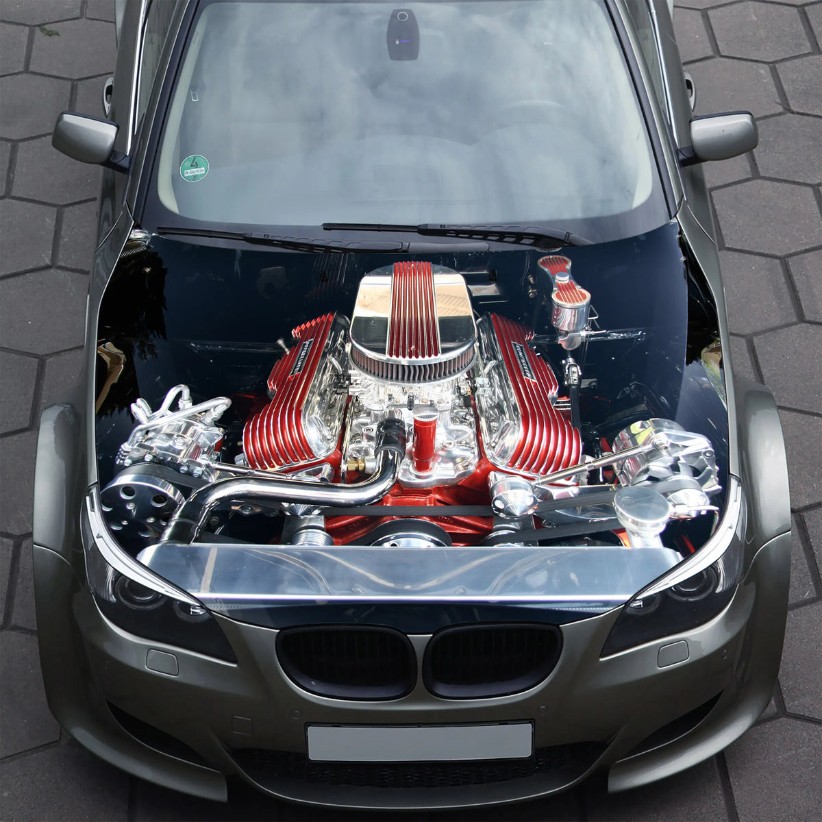 Engine Hood Wrap – Custom Vinyl Decal for Cars, Trucks & SUVs