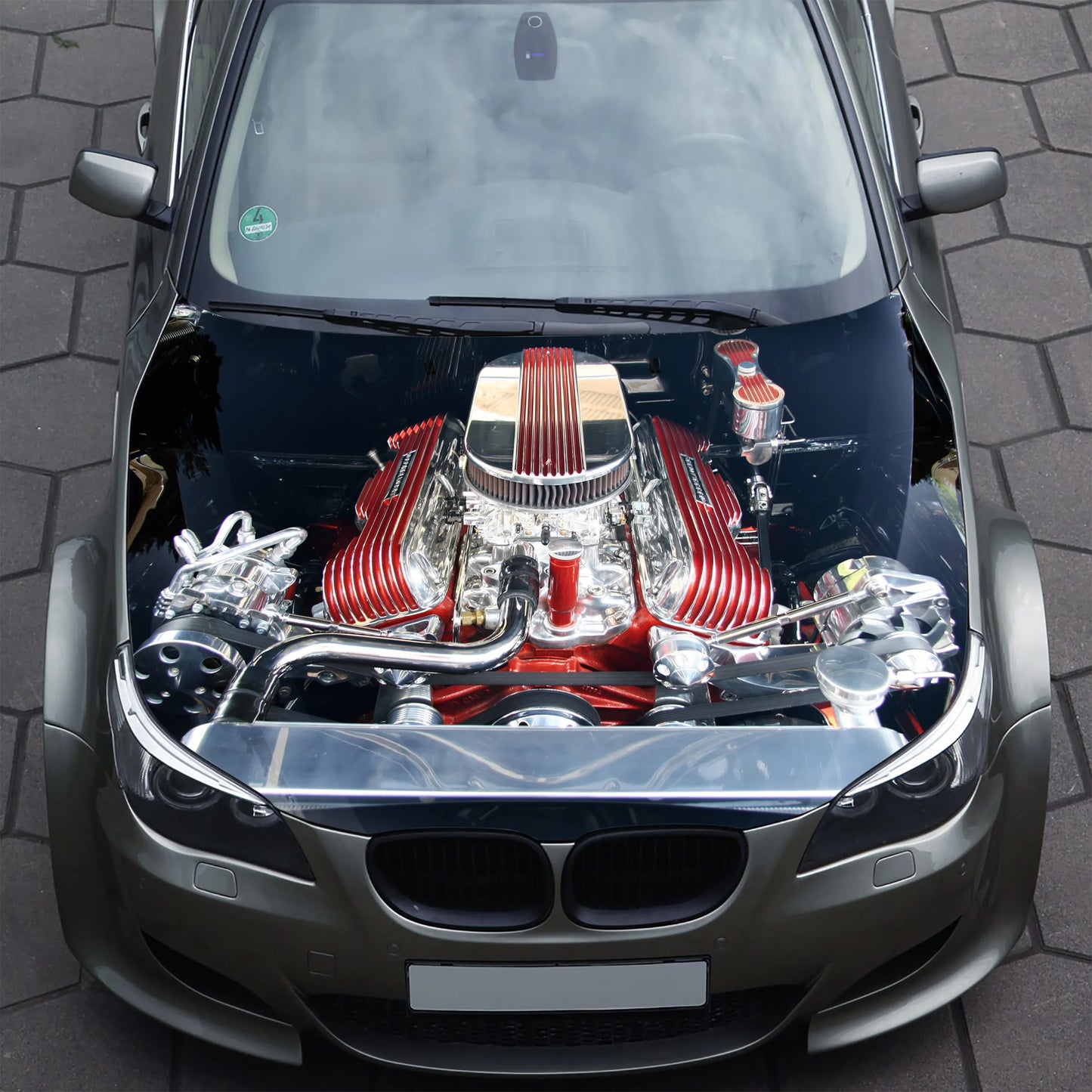 Engine Hood Wrap – Custom Vinyl Decal for Cars, Trucks & SUVs