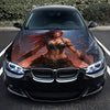 Female Barbarian Hood Wrap – Custom Vinyl Decal for Cars, Trucks & SUVs