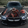 Female Barbarian War Hood Wrap – Custom Vinyl Decal for Cars, Trucks & SUVs