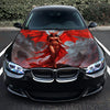 Female Demon Devil Hood Wrap – Custom Vinyl Decal for Cars, Trucks & SUVs