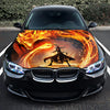 Fire Dragon Hood Wrap – Custom Vinyl Decal for Cars, Trucks & SUVs