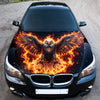 Fire Eagle Hood Hood Wrap Graphic – Custom Vinyl Decal for Cars, Trucks & SUVs