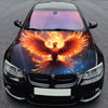 Fire Phoenix Bird Hood Wrap – Custom Vinyl Decal for Cars, Trucks & SUVs