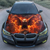 Flaming Phoenix Eagle Hood Wrap Graphic – Custom Vinyl Decal for Cars, Trucks & SUVs