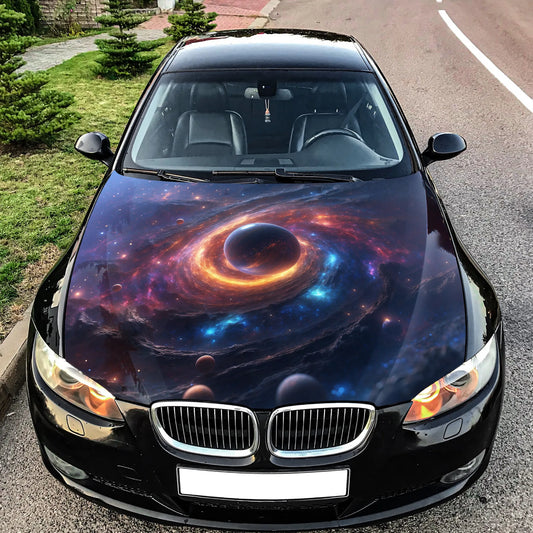 Galaxy Space Hood Wrap – Custom Vinyl Decal for Cars, Trucks & SUVs