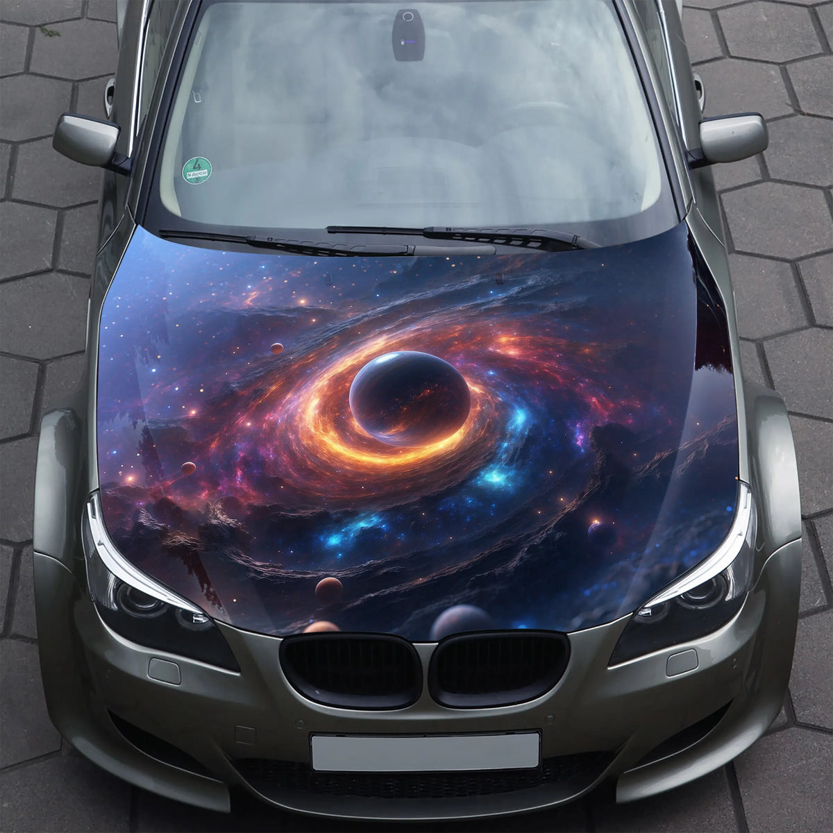 Galaxy Space Hood Wrap – Custom Vinyl Decal for Cars, Trucks & SUVs