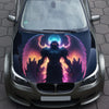 Ghostly Angel Hood Wrap – Custom Vinyl Decal for Cars, Trucks & SUVs