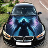 Ghostly Angel Hood Wrap – Custom Vinyl Decal for Cars, Trucks & SUVs L