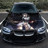 Girl with Katana Hood Wrap – Custom Vinyl Decal for Cars, Trucks & SUVs