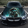 Goddess War Girl Hood Wrap – Custom Vinyl Decal for Cars, Trucks & SUVs