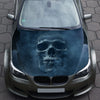Gothic Skull Smoke Hood Wrap – Custom Vinyl Decal for Cars, Trucks & SUVs