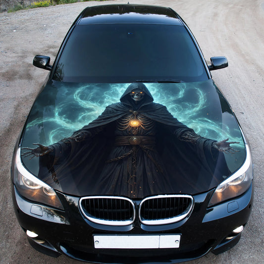 Grim Reaper Hood Wrap – Custom Vinyl Decal for Cars, Trucks & SUVs