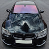 Grim Reaper Eagle Wolf Hood Wrap – Custom Vinyl Decal for Cars, Trucks & SUVs