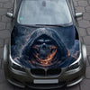 Grim Reaper Fire Hood Wrap – Custom Vinyl Decal for Cars, Trucks & SUVs