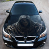 Grim Reaper Skull Hood Wrap – Custom Vinyl Decal for Cars, Trucks & SUVs