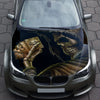 Grim Reaper Skull Hood Wrap – Custom Vinyl Decal for Cars, Trucks & SUVs