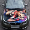 Harley Quinn Hood Wrap – Custom Vinyl Decal for Cars, Trucks & SUVs