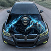 Icy Skull Reaper Hood Wrap Graphic – Custom Vinyl Decal for Cars, Trucks & SUVs