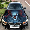 IT Clown Pennywise Hood Wrap Graphic – Custom Vinyl Decal for Cars, Trucks & SUVs