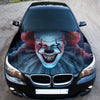 IT Clown Pennywise Hood Wrap Graphic – Custom Vinyl Decal for Cars, Trucks & SUVs