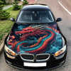 Japanese Dragon Hood Wrap – Custom Vinyl Decal for Cars, Trucks & SUVs