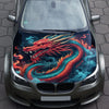 Japanese Dragon Hood Wrap – Custom Vinyl Decal for Cars, Trucks & SUVs