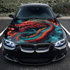 Japanese Dragon Hood Wrap – Custom Vinyl Decal for Cars, Trucks & SUVs