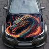 Japanese Dragon Hood Wrap – Custom Vinyl Decal for Cars, Trucks & SUVs, BZ